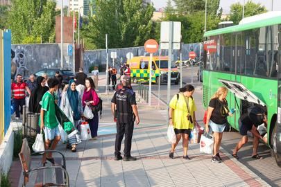 Navalagamella recupera la normalidad tras cuatro días de evacuación en Alcobendas