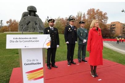 Emotiva ceremonia en Alcobendas para celebrar el Día de la Constitución Española