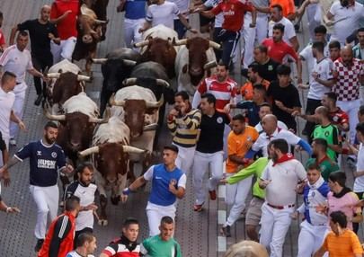 El cuarto encierro ha sido el más espectacular y rápido de la semana