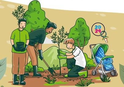Inicia la campaña "Creciendo Juntos" para plantar un árbol por cada nuevo nacimiento en 2024