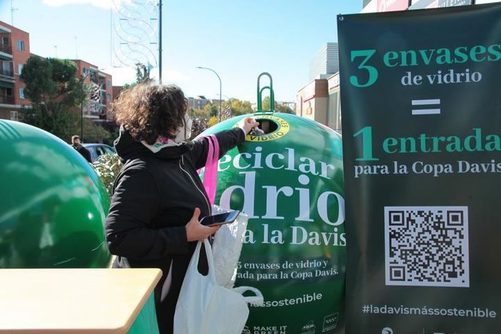 Ecovidrio, el Ayuntamiento de Alcobendas y San Sebastián de los Reyes, regalan entradas para la Copa Davis
