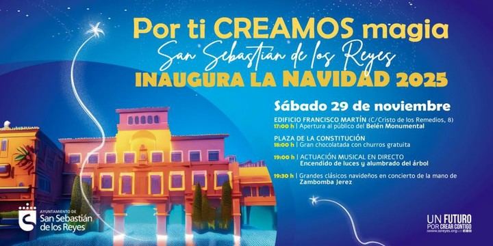 La Navidad llega a San Sebastián de los Reyes con actividades para toda la familia y entrada gratuita