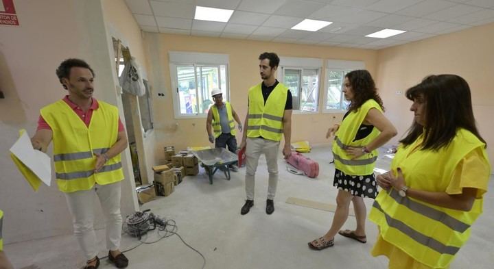 Sanse mejora 16 colegios públicos con una inversión de 800.000 euros