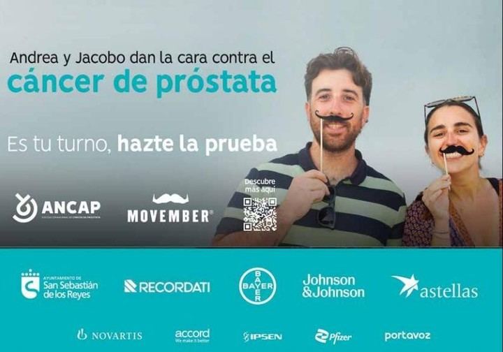 El Ayuntamiento apoya la campaña Movember para concienciar sobre el cáncer de próstata