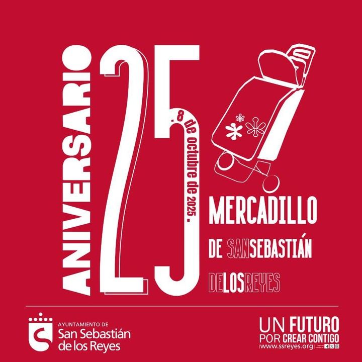 El mercadillo municipal de Sanse conmemora 25 años de historia