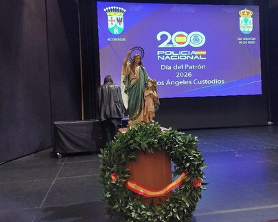 Alcobendas homenajea a la Policía Nacional en el día de sus patronos