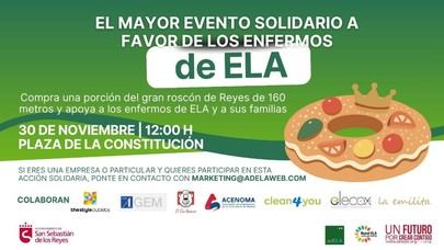 Gran apoyo a evento solidario por la ELA en Sanse el 30 de noviembre