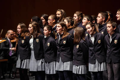 Concierto de La Escolanía Orfeón Pamplonés en Alcobendas