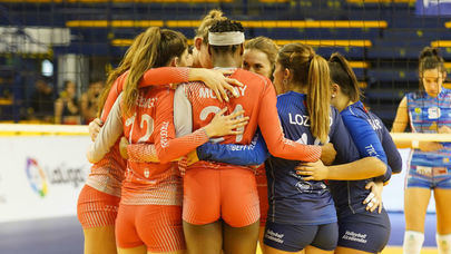 Las chicas del Feel Volley Alcobendas perdieron en semifinales contra las campeonas