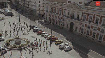 Madrid homenajea a los héroes por COVID-19: "Como ayer, venceremos"