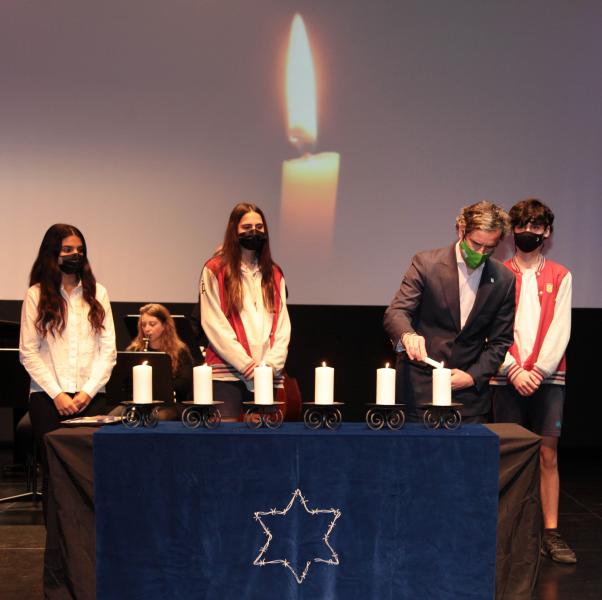 Alcobendas celebra un acto en honor a las víctimas del Holocausto