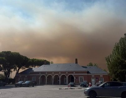 La calidad del aire empeora en Alcobendas por el humo de los incendios