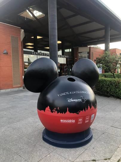 Recicla vidrio con los personajes de Disney