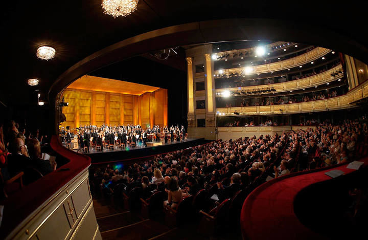Imagen del Teatro Real durante una de las funciones celebradas esta temporada