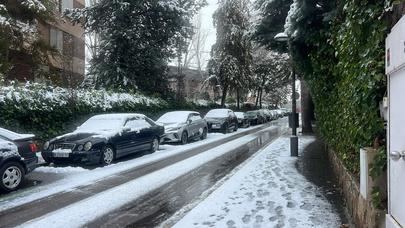 La nieve llega a Alcobendas con previsiones de acumulaciones