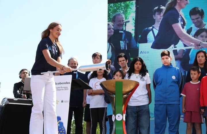 Inauguración de la “I Olimpiada Escolar” de Alcobendas