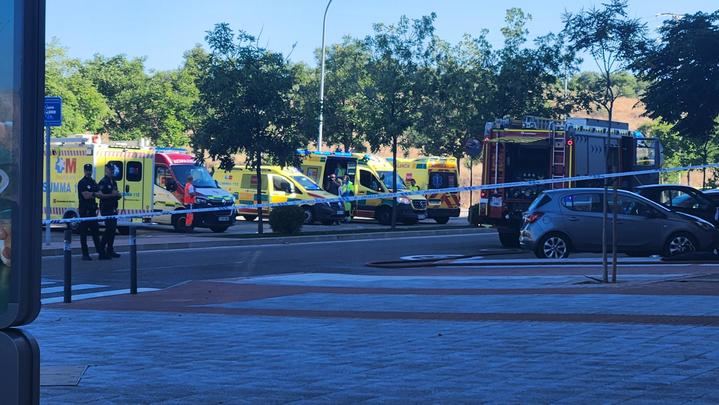 Incendio en Alcobendas deja 26 personas atendidas por inhalación de humo