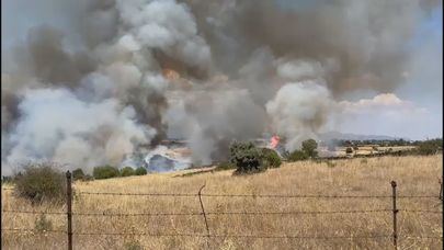 La calidad del aire en Alcobendas no es buena tras el incendio de Tres Cantos