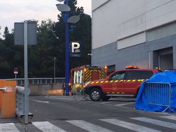 Pequeño incendio en un cuarto de mantenimiento del centro comercial y Ocio Herón Diversia