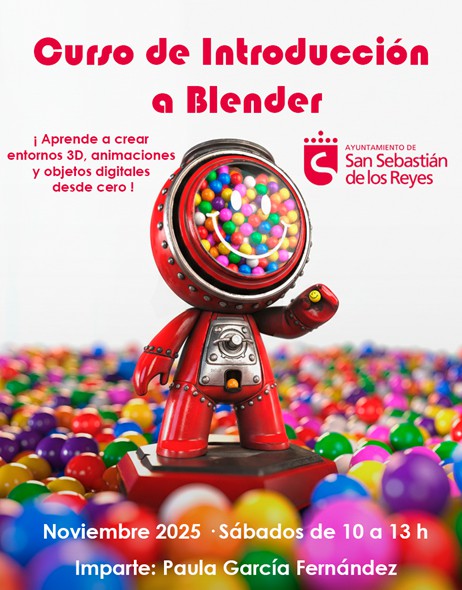 Cursos de animación 3D llegan a Alcobendas con Creartes