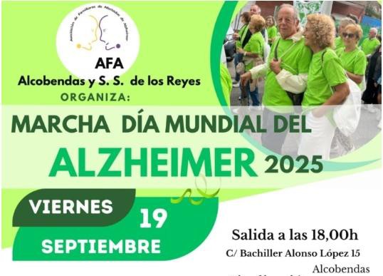 Marcha solidaria por el Alzheimer en Sanse el 19 de septiembre