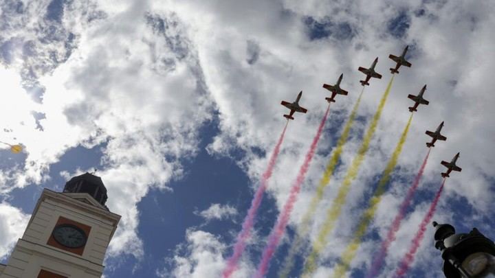 Exposición sobre 40 años de la Patrulla Águila en la Real Casa de Correos