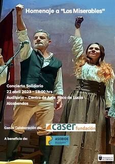 ASOBIDE organiza el concierto solidario, Los Miserables