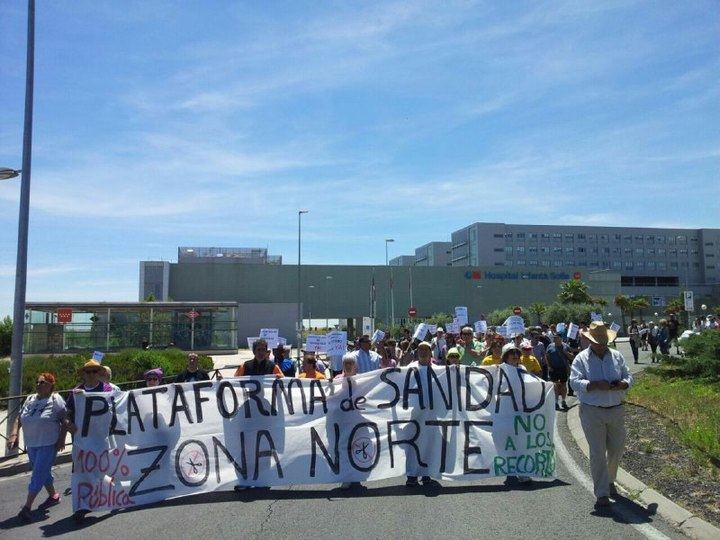 Vecinos de Sanse y Alcobendas se manifiestan por situación sanitaria de sus municipios