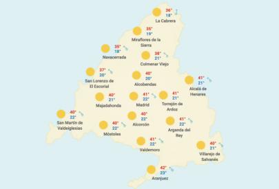 Récord de calor en Alcobendas en el mes de junio y esta semana se superarán los 40 grados