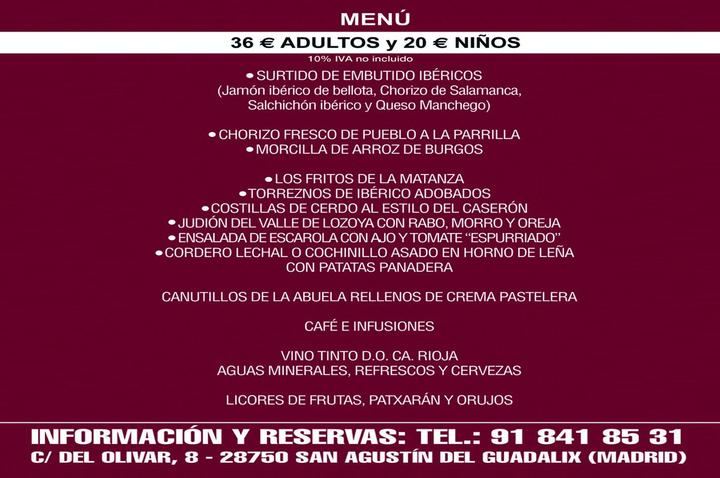 Vuelven las Jornadas gastronómicas de la Matanza al restaurante Araceli