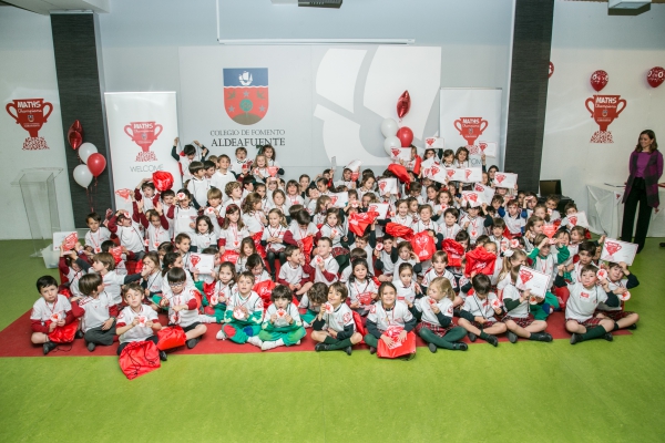 Más de 150 niños participan en la cuarta Maths Champions del colegio Aldeafuente