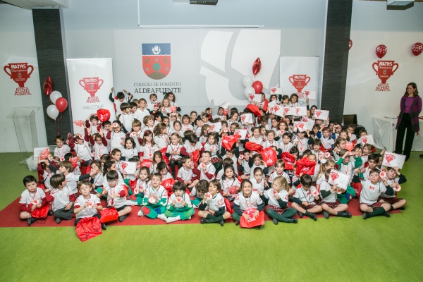 Más de 150 niños participan en la cuarta Maths Champions del colegio Aldeafuente