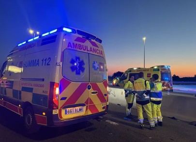 Muere un menor de 17 años atropellado en la A-1 a la altura de San Sebastián de los Reyes