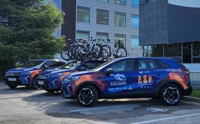 Mitsubishi Motors se alía con la RFEC y refuerza el ciclismo español con nuevos vehículos