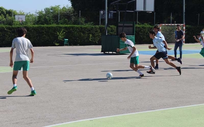 Foto de la IV Moraleja Cup publicada por el colegio Los Sauces en su página web