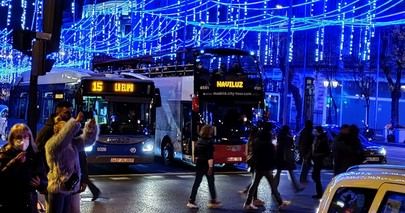 Se refuerza del servicio de autobuses EMT Madrid para las fiestas navideñas: Horarios y cambios