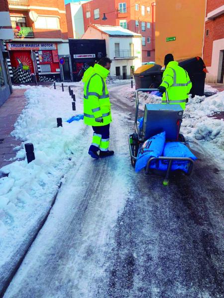 Alcobendas activa el Plan ante Nevadas