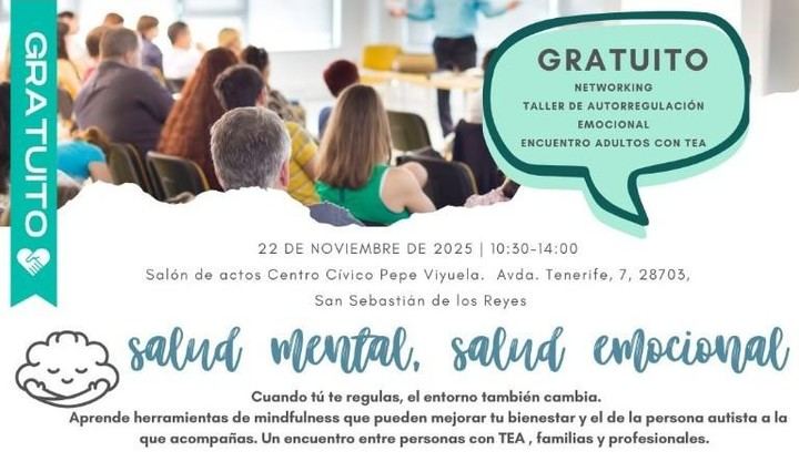 Encuentro sobre autismo y salud mental en San Sebastián de los Reyes