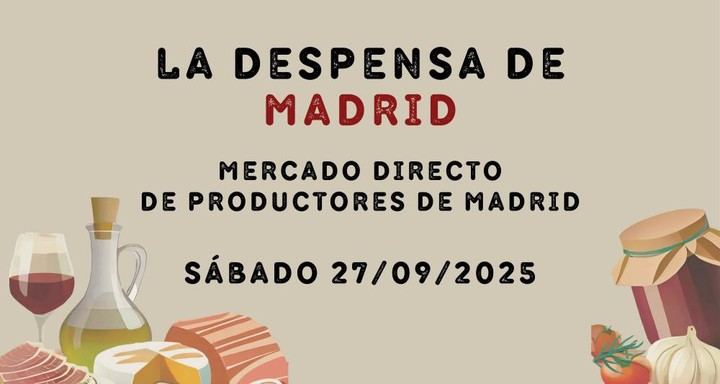 La Despensa de Madrid regresa con productos locales en Tempranales
