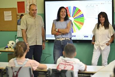 Sanse arranca el curso escolar 2025-2026 con mejoras en infraestructuras y recursos para familias
