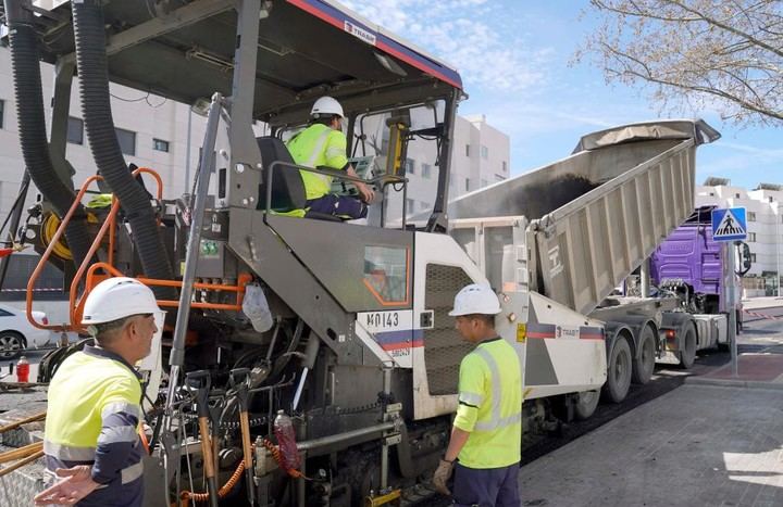 Comienza en Sanse la Operación Asfalto 2025 con 1,3 millones de euros de inversión