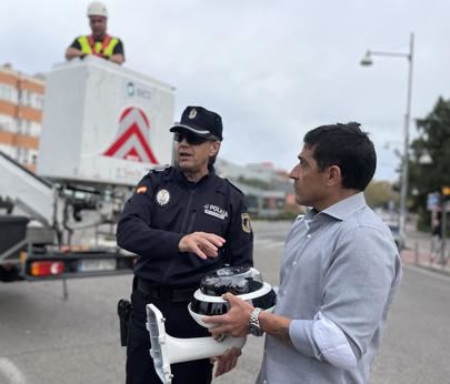 Sanse moderniza los sistemas de videovigilancia de la Policía Local con 68 nuevas cámaras