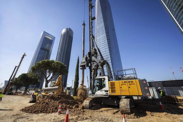Avanza la construcción de Parque Castellana y se inicia la excavación del túnel en diciembre