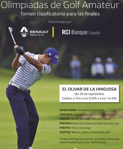 Olimpiadas de Golf Renault Amateur