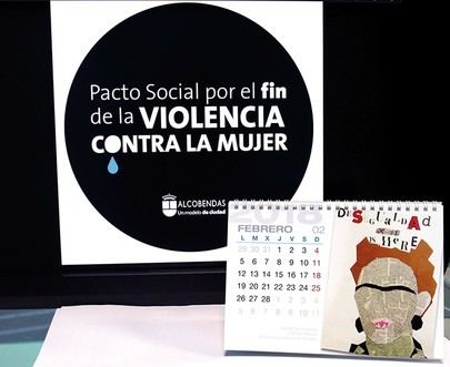 Alumnos del IES Giner de los Ríos de Alcobendas ilustran un calendario contra la Violencia de Género