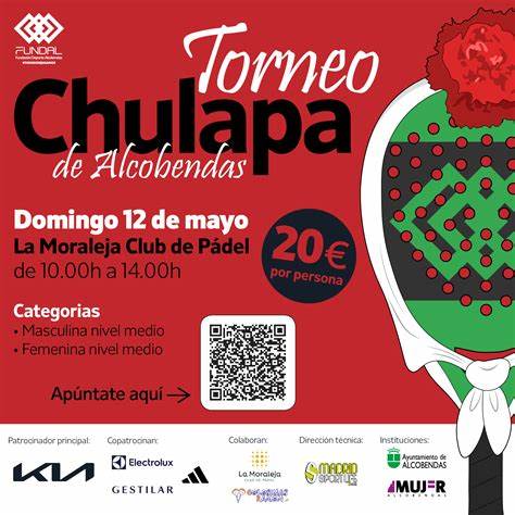 Alcobendas se prepara para el V Torneo de Pádel Chulapa