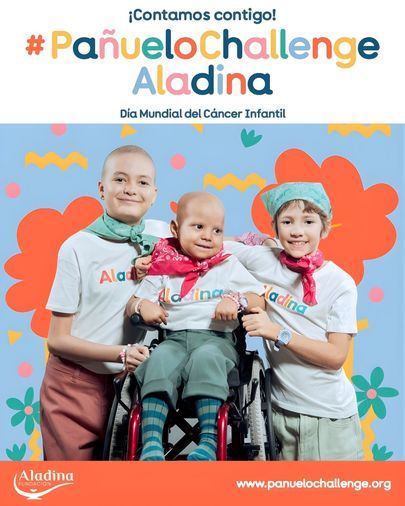 El Ayuntamiento de Sanse y Fundación Aladina se unen para homenajear a niños con cáncer