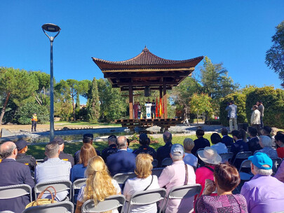 La Campana de la Paz de Alcobendas vuelve a sonar por la reconciliación y el diálogo