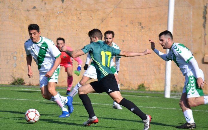 Imagen realizada por el Periso C.F y que corresponde al partido disputado contra el Rayo Alcobendas el pasado domingo, 26 de enero