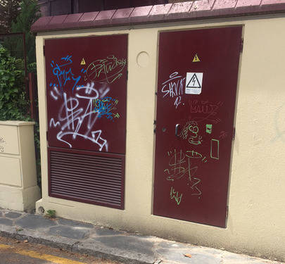 El Soto vuelve a pillar a unos grafiteros en acción